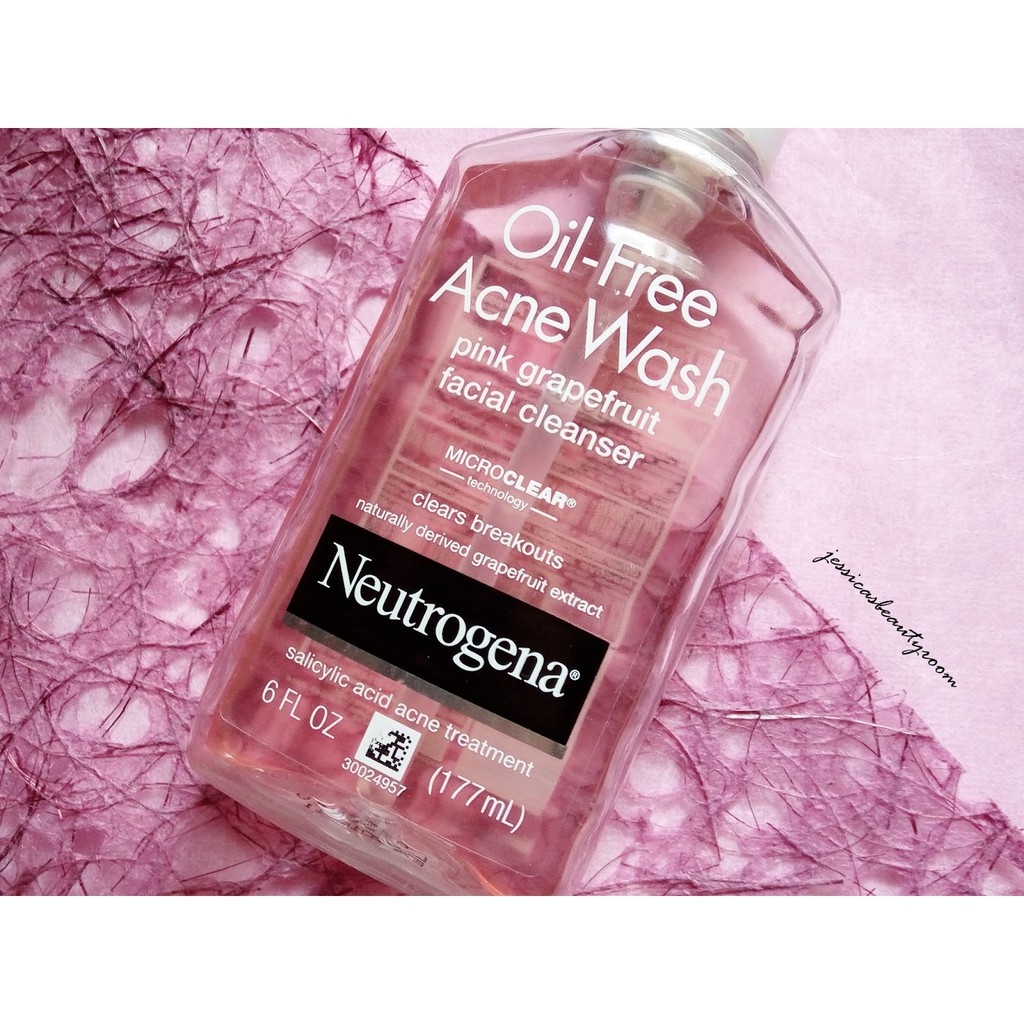 [ SIÊU SALE] Sữa Rửa Mặt Neutrogena Oil Free Acne Wash Pink Grapefruit Facial Cleanser