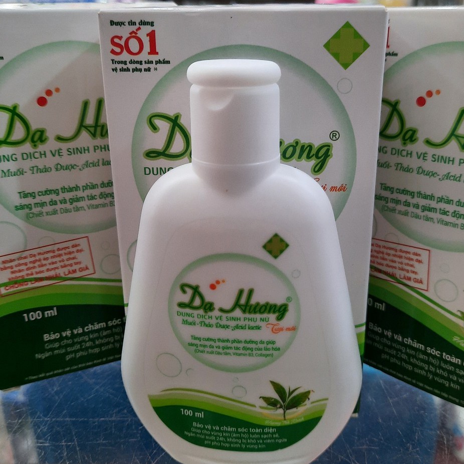 Dung dịch Dạ Hương trà xanh 100ml