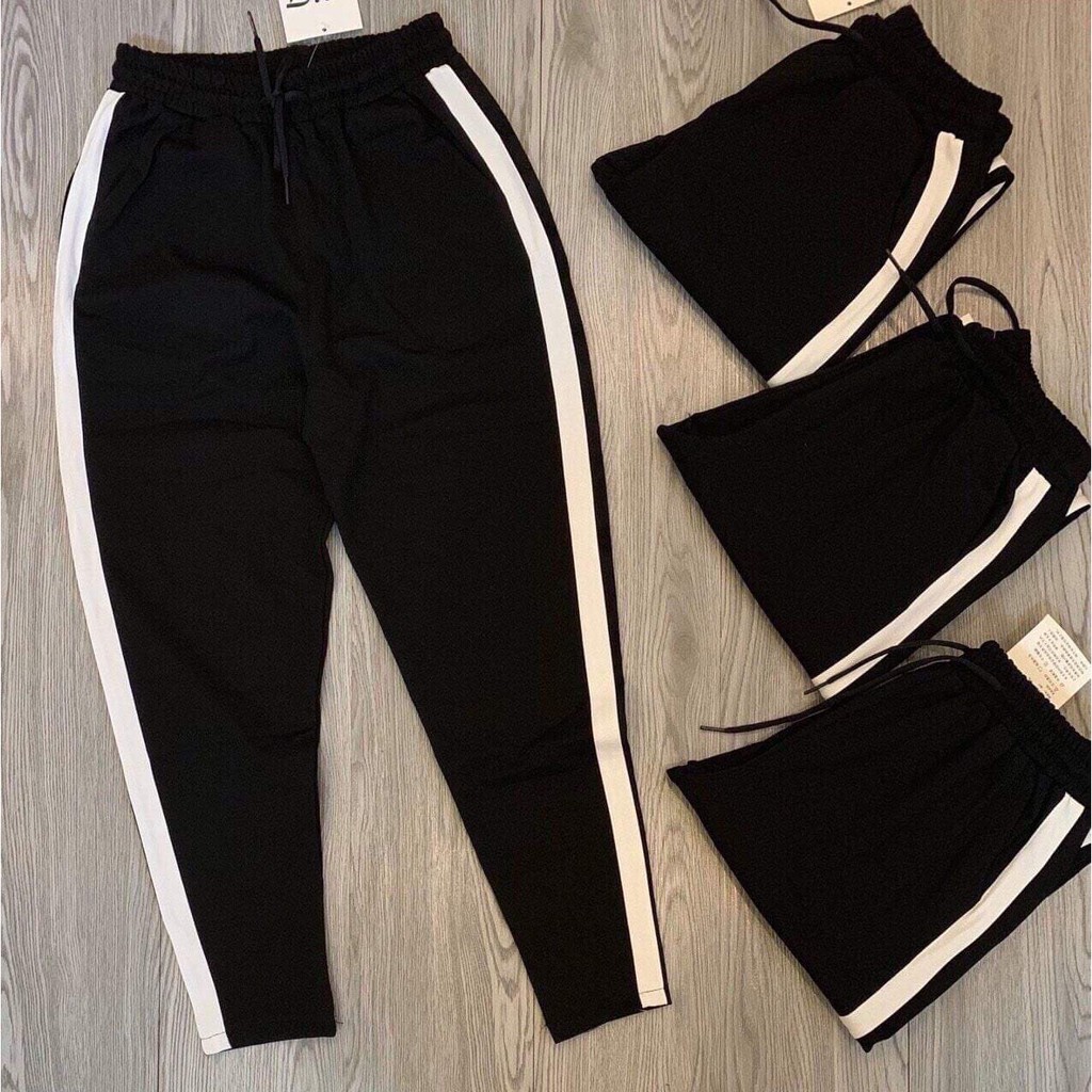 [BÁN SỈ] Quần Nữ Dáng Thể Thao Cạp Chun Viền Chất Uni Năng Động_Đi Tập Đi Chơi Thoải Mái | BigBuy360 - bigbuy360.vn