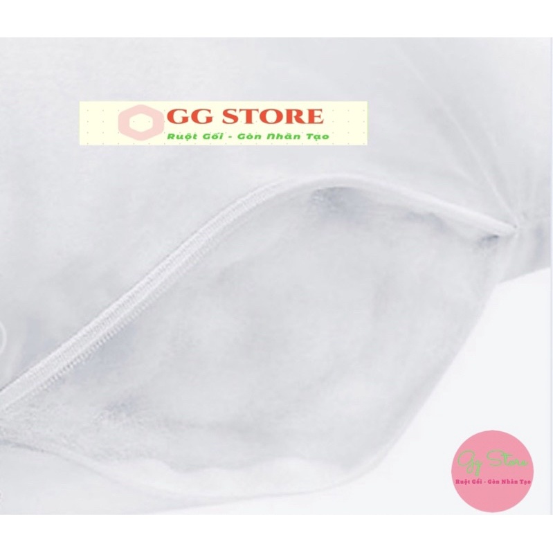 Gòn xơ mềm 3d trắng dùng làm trang trí,giả mây, nhồi gối gia đình - trẻ em, bà bầu, gấu bông,mấn áo dài 500gr,1kg giá rẻ