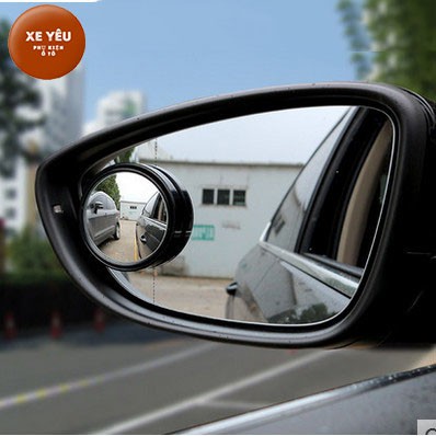 Gương Cầu Lồi Ô Tô⚡️𝑭𝑹𝑬𝑬𝑺𝑯𝑰𝑷⚡️Gương chiếu hậu chống điểm mù có thể xoay 360 độ cho xe hơi chất lượng cao
