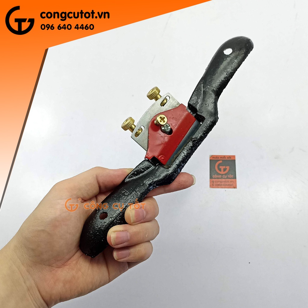 Bào cạnh gỗ cầm tay lưỡi 52mm có chỉnh góc chếch