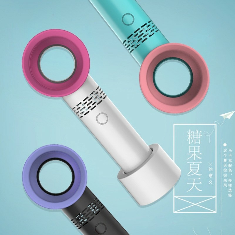 Quạt mini không cánh 360 độ cầm tay tiện dụng