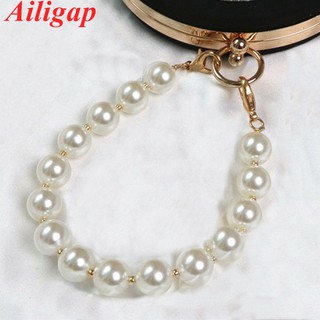 Dây gắn túi xách bằng ngọc trai giả thời trang cho nữ