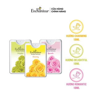 Nước hoa bỏ túi Enchanteur 18ml dạng xịt