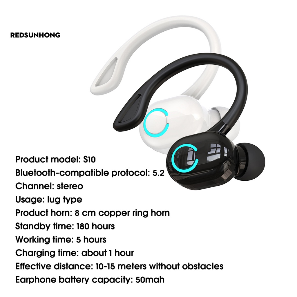 Tai Nghe Bluetooth 5.2 HiFi Không Dây Thiết Kế Tiện Dụng