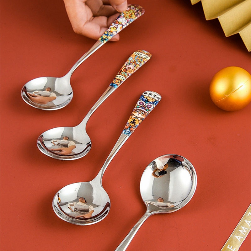 Muỗng Cà Phê Tròn Bằng Thép Không Gỉ 304