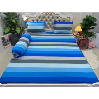 DRAP THUN HÀN QUỐC SỌC 7 PHÂN (4MÀU)