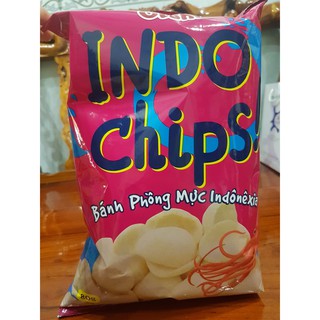 Oishi bánh phồng mực Indo chips 80g
