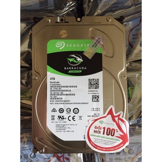 Ổ cứng HDD Seagate Barracuda 4TB 3.5 inch 5400RPM, SATA, 256MB Cache (ST4000DM004) chính hãng.
