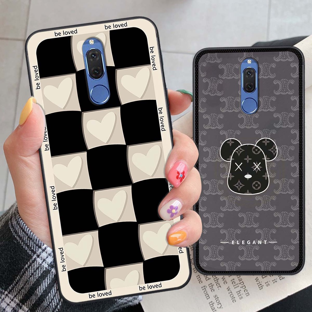 Ốp Huawei Nova 2i trái tim, thời trang, thể thao, ốp viền dẻo đẹp