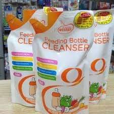 Bộ 3 túi nước rửa bình sữa Wesser x 500ml