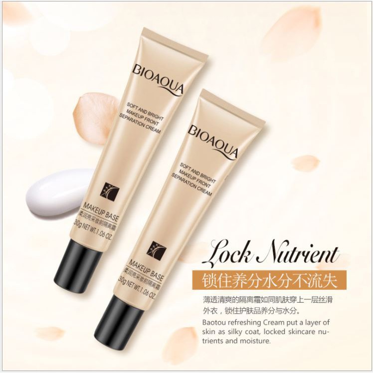 Kem lót trang điểm Bioaqua, makeup, kem lót nột địa trung F - Sammi beauty