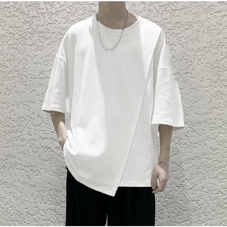 Áo Phông/Thun Tay Lỡ Nam Nữ Leaf.house Form Dáng Rộng Outfit Unisex Chất Cotton Bigsize 80Kg