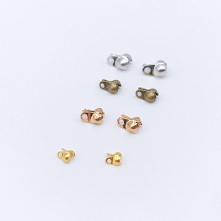 Set 200 khóa túi xách dạng chuỗi hạt tròn 1.5 / 2.0 / 2.4 / 3.2mm