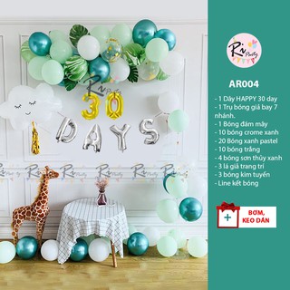 Set Trang trí Đầy tháng/ 30 ngày cho bé trai ,bé gái