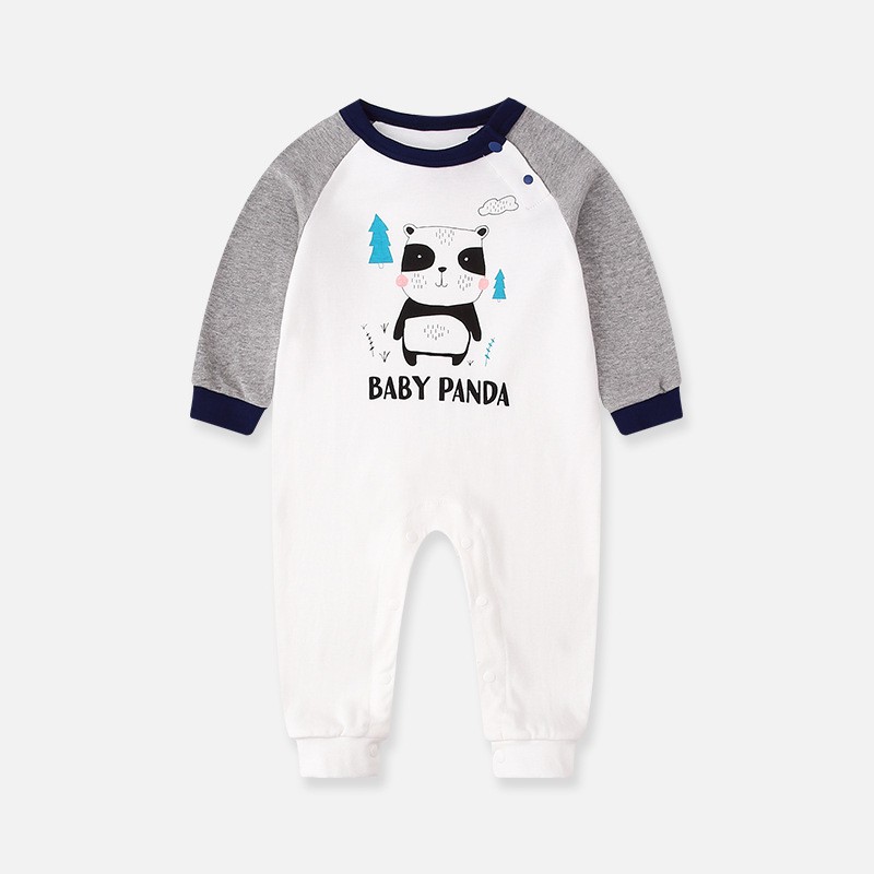 Body liền thân Quảng Châu dài tay cotton cao cấp cho bé trai gái  bodysuit cho bé sơ sinh, 1 tuổi, 2 tuổi