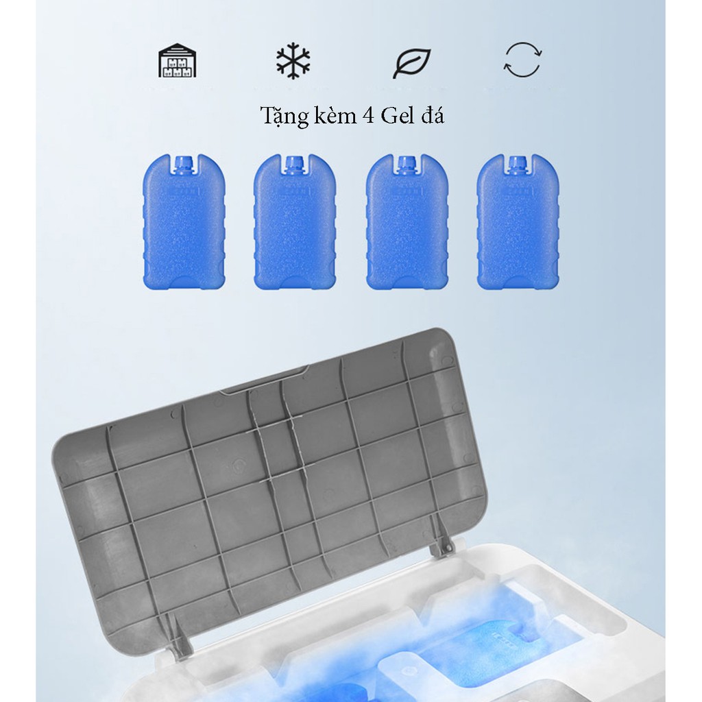 Quạt điều hòa, quạt đá Chigo cỡ lớn L251JS chứa 55L(+5L ở trên ngăn tiếp nước tổng 60L)