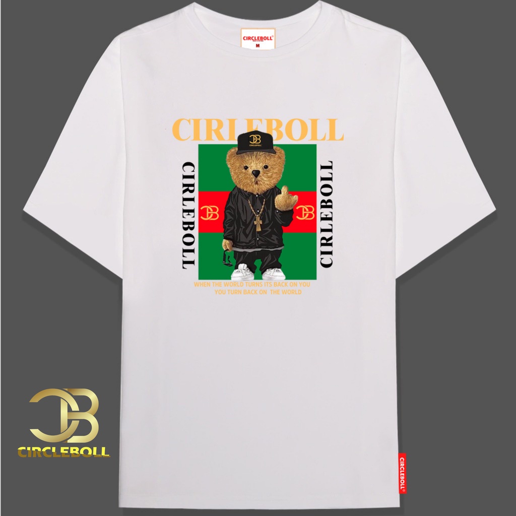 Áo Thun Nam Nữ Unisex 100% Cottonchính Hãng Circleboll Cool Bear