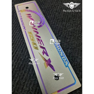 Bảng Tên Winner X Titan (Mẫu Titan Điện Phân) MS3857