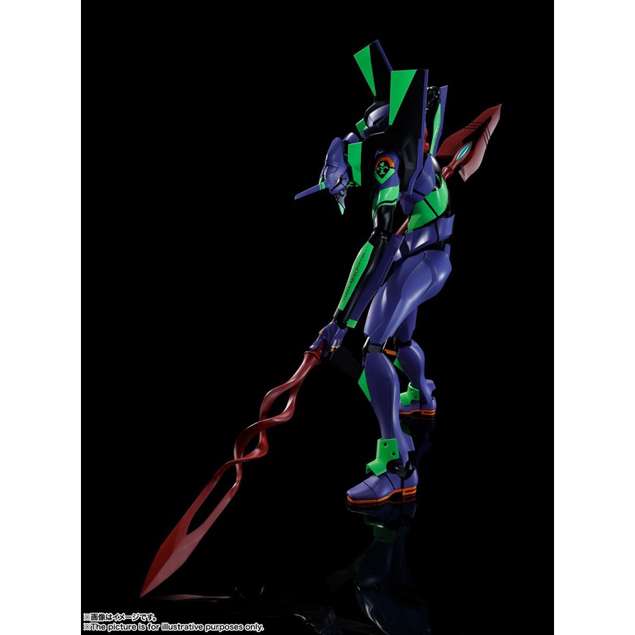 Mô hình Bandai Dynaction MHDW Evangelion Test Type-01 + Spear of Cassius (Renewal Color) [FCH]