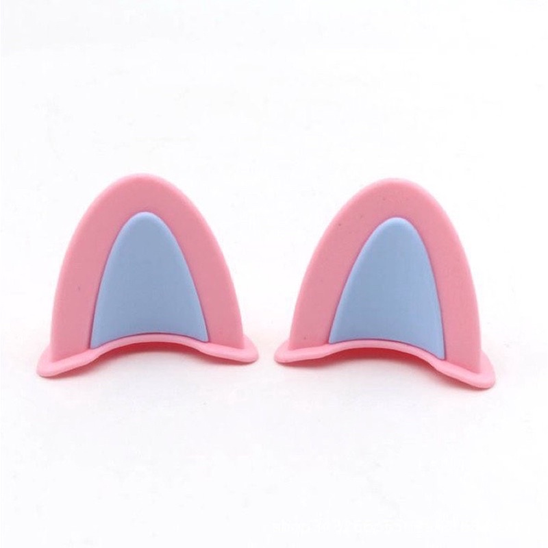 1 CĂP TAI 2 MÀU TRANG TRÍ NÓN BẢO HIỂM SIÊU CUTE