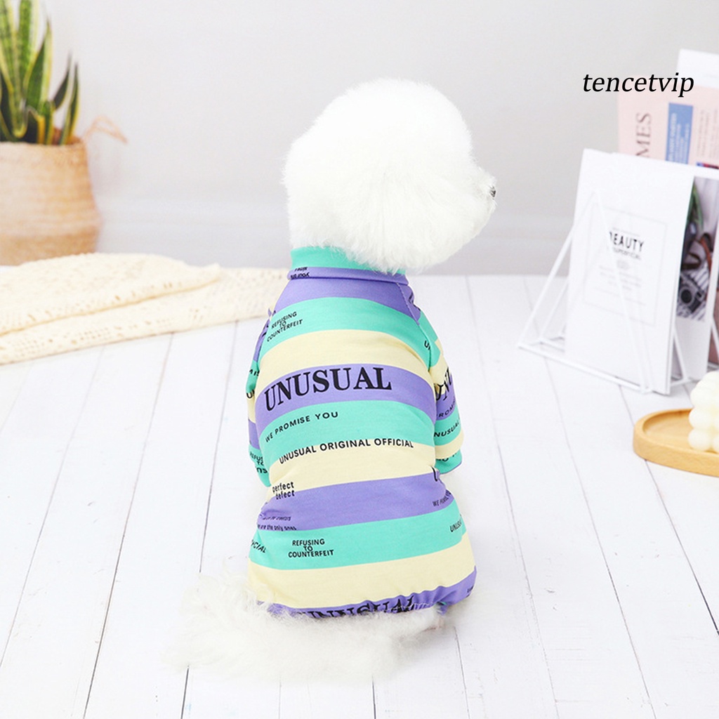 Trang phục in chữ và hình dễ thương dành cho thú cưng