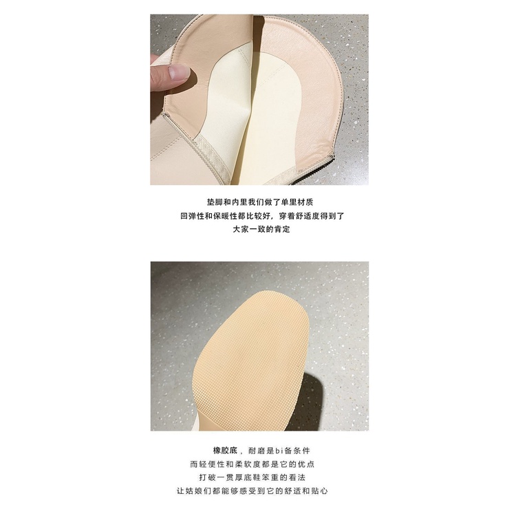 BOOT NỮ CAO BỒI MŨI VUÔNG GÓT TRỤ DA LÌ HÀNG QUẢNG CHÂU LOẠI 1