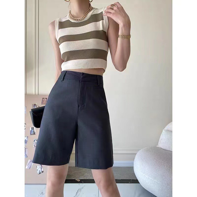 Áo Tanktop kẻ ngang big