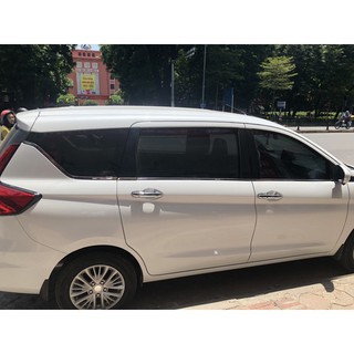 Nẹp viền chân kính inox xe Suzuki Ertiga 2018- 2020
