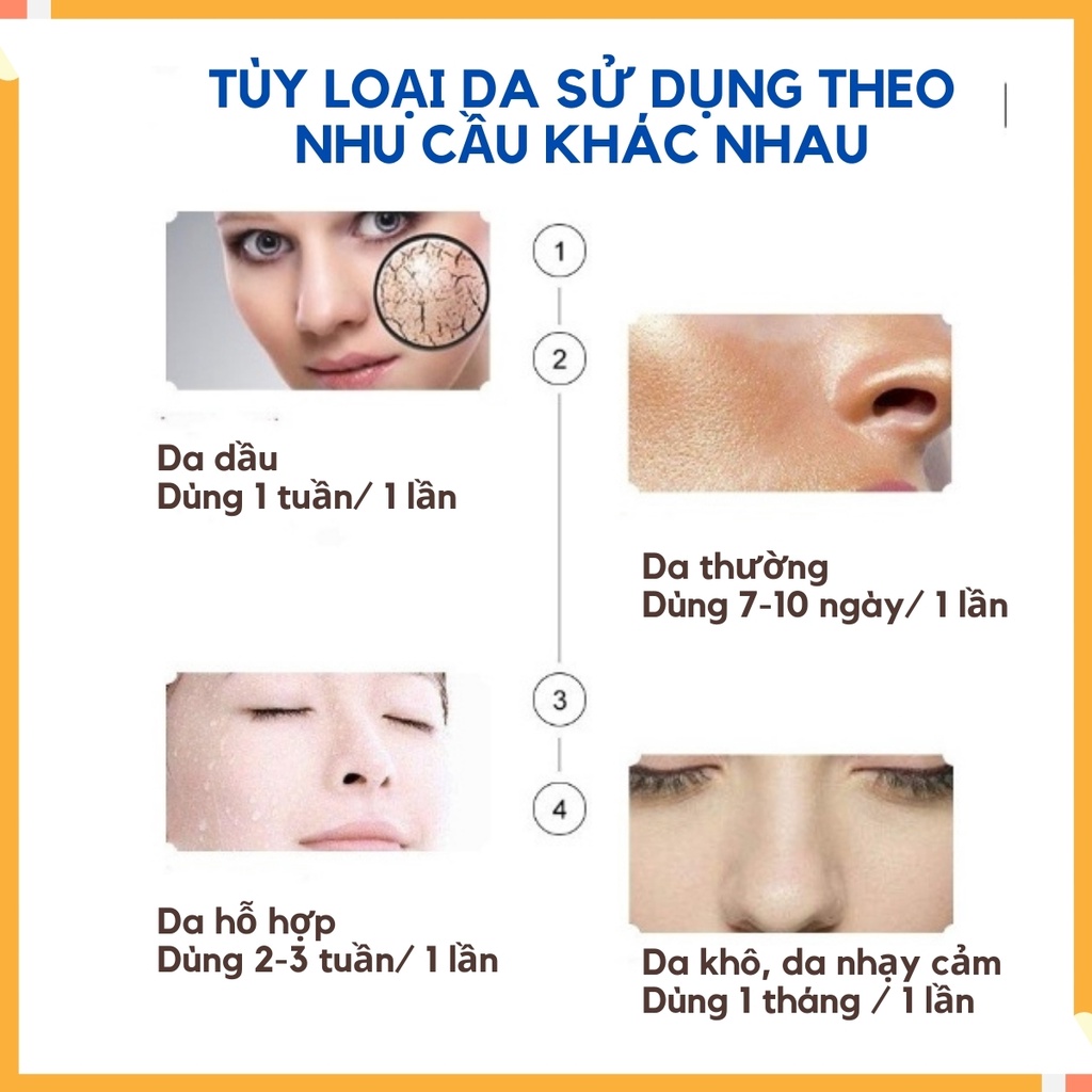 Tẩy Tế Bào Chết Tẩy Da Chết Mặt Hankey Làm Sạch Dưỡng Trắng Trẻ Hóa Da Hàng Nội Địa Trung-AnnA.40.Cosmetic