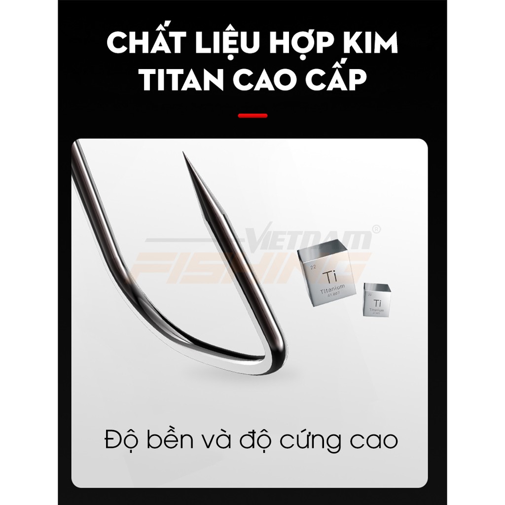 Lưỡi câu cá TITAN HUA cao cấp