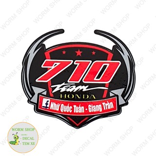 Tem Logo 710 - Tem 3 lớp cao cấp