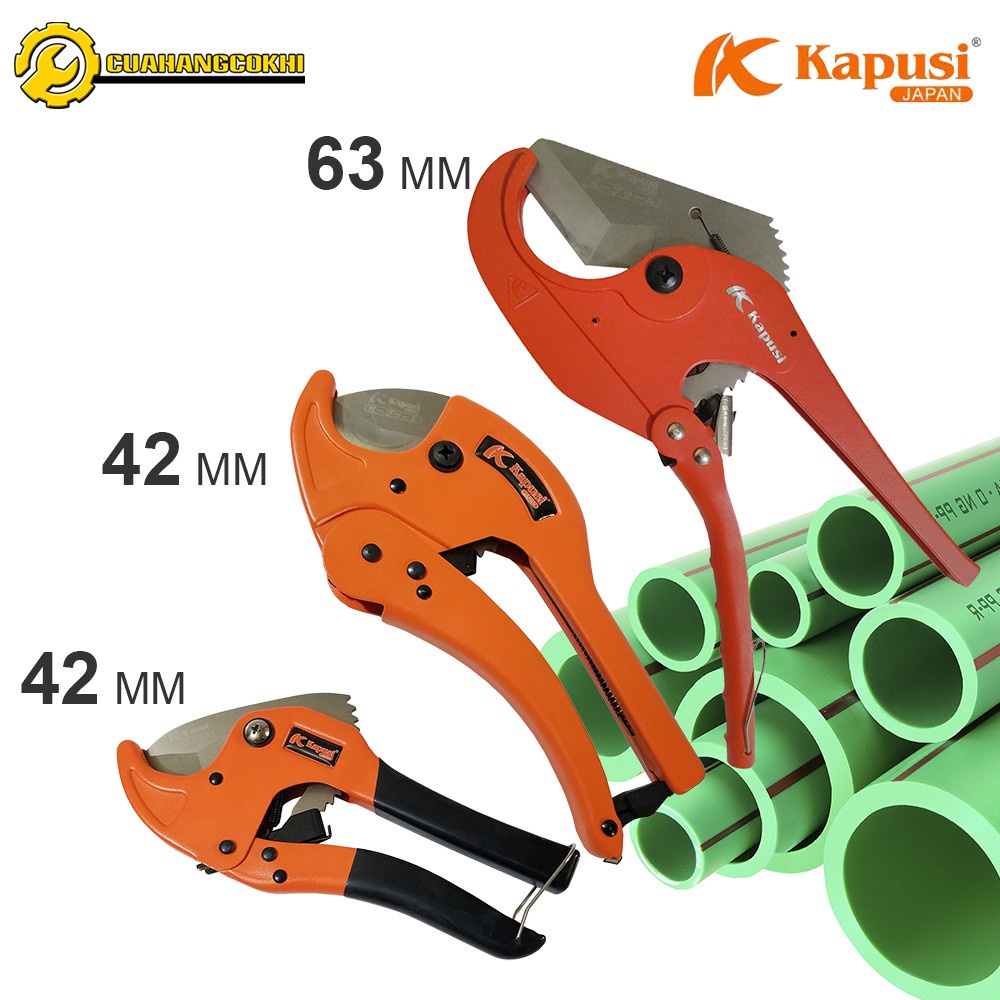 Kéo Cắt Ống Nhiệt Kapusi, Kéo Cắt Ống Nhựa Pvc,Ppr. Cắt Ống Ghen Điện