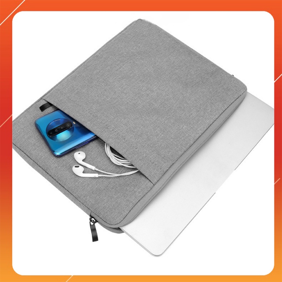 Túi Laptop/ Macbook 2 dây kéo vải - chống sốc tốt - có lót bên trong êm ái cho máy tính