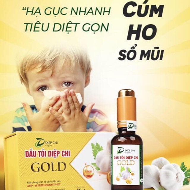 DẦU TỎI DIỆP CHI GOLD