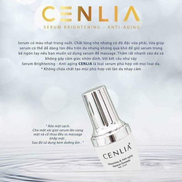 Serum dưỡng da Cenlia