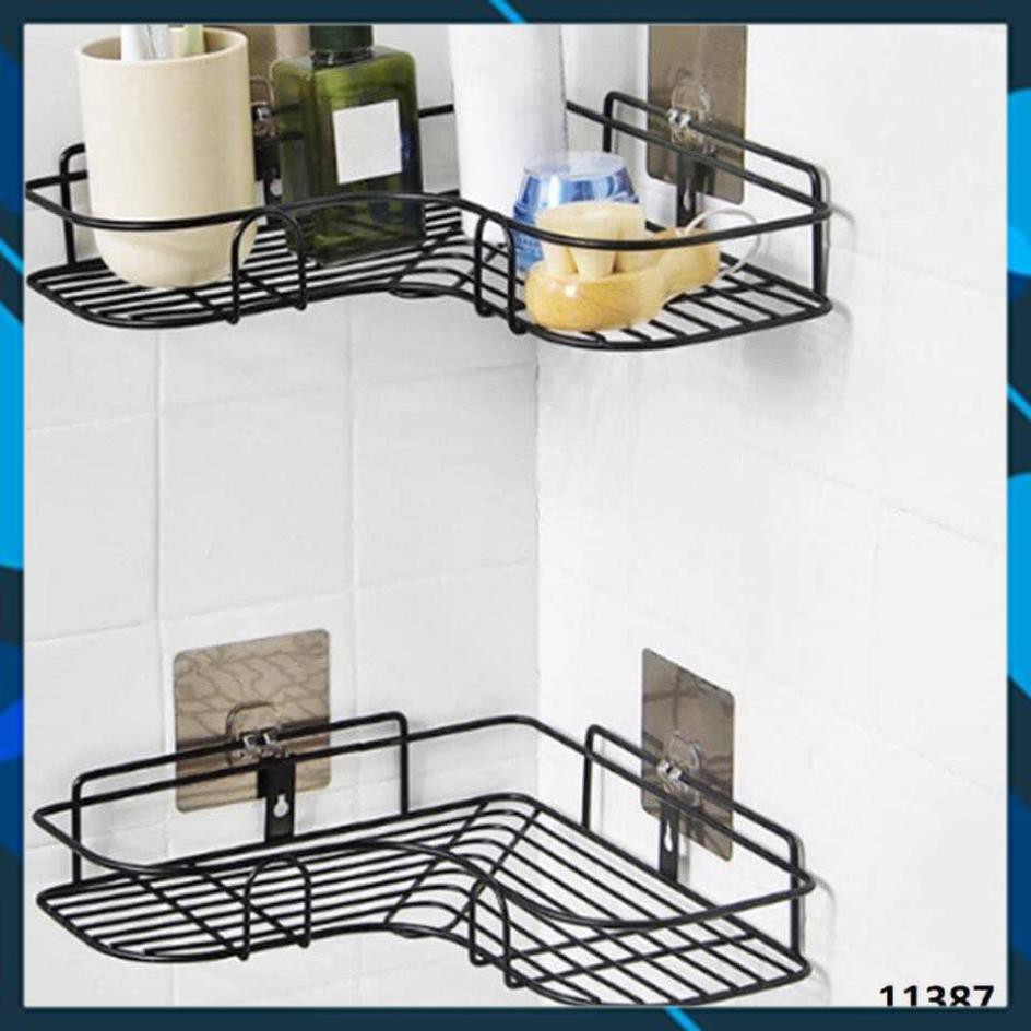 [SIÊU RẺ] Kệ Sắt Dán Góc Tường Nhà Tắm , Nhà Vệ Sinh, Nhà Bếp Đa Năng | BigBuy360 - bigbuy360.vn