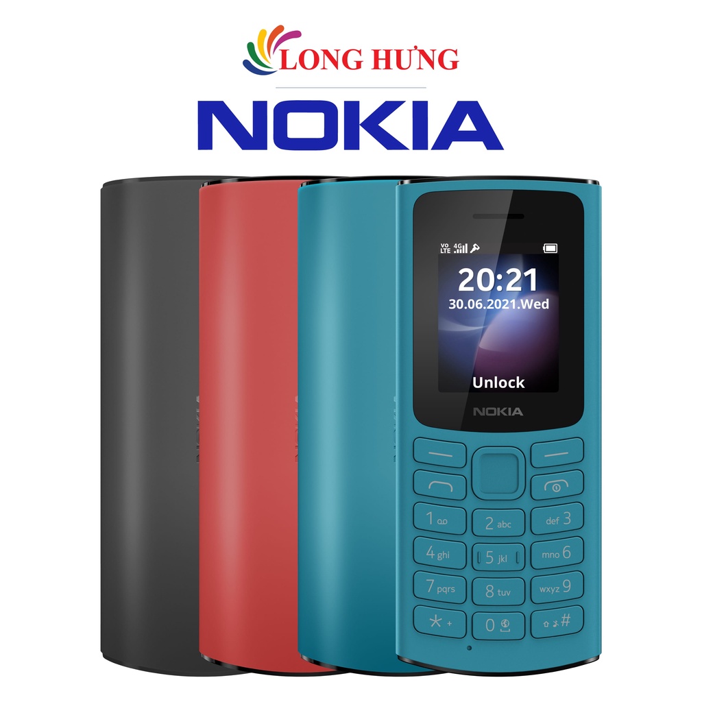 Điện thoại Nokia 105 4G - Hàng chính hãng