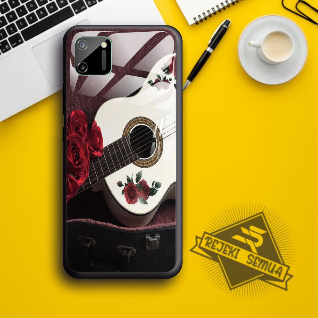 Lưng Ốp Điện Thoại Mặt Kính Hình Đàn Guitar Cho Xiaomi Redmi 3 4a 5a 6 6a 7 7a 8 8a Pro 9 9a Note 3 4 5 6 7 8 9 10 Pro (rs) 873
