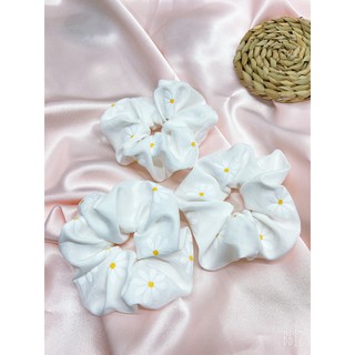 Scrunchie Dây Buộc tóc- chun cột tóc vải (ảnh thật) - nhiều mẫu