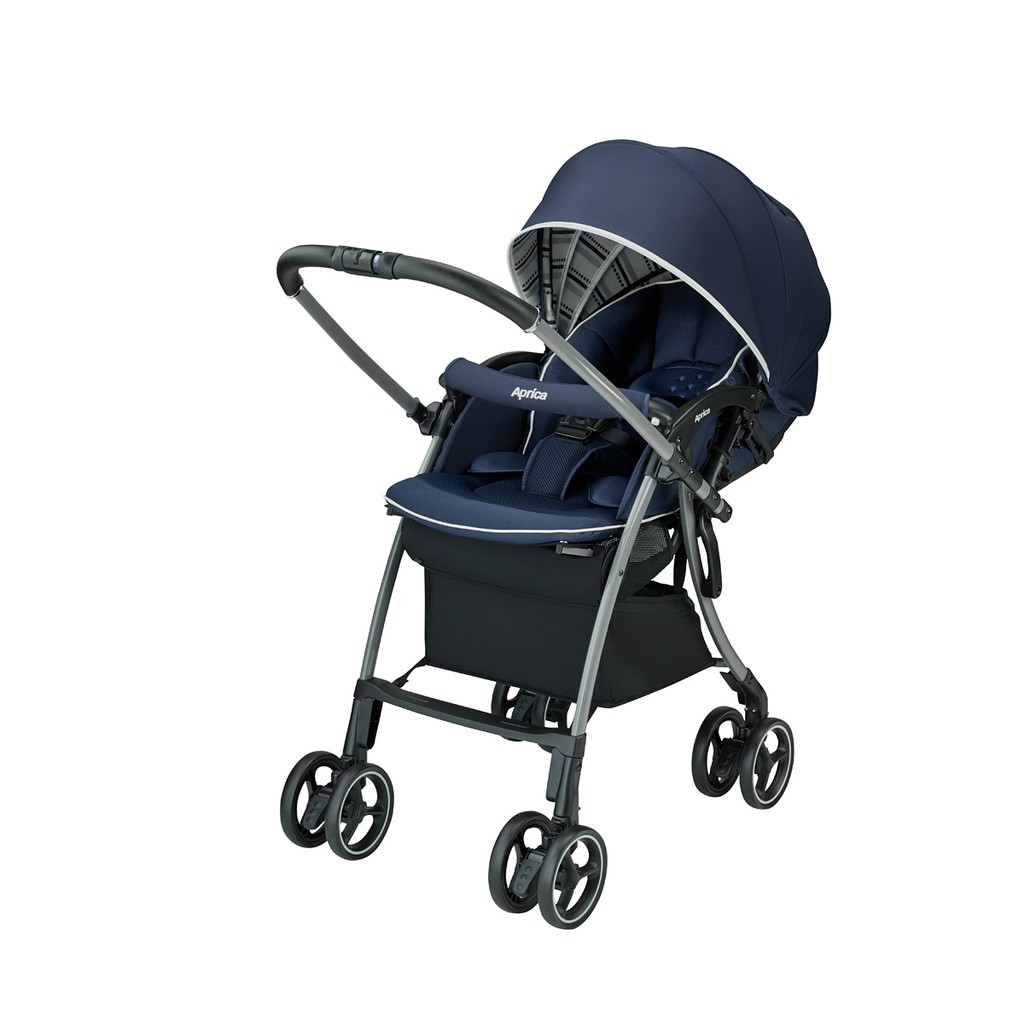 Xe đẩy trẻ em Aprica Luxuna Cushion (AB Navy)