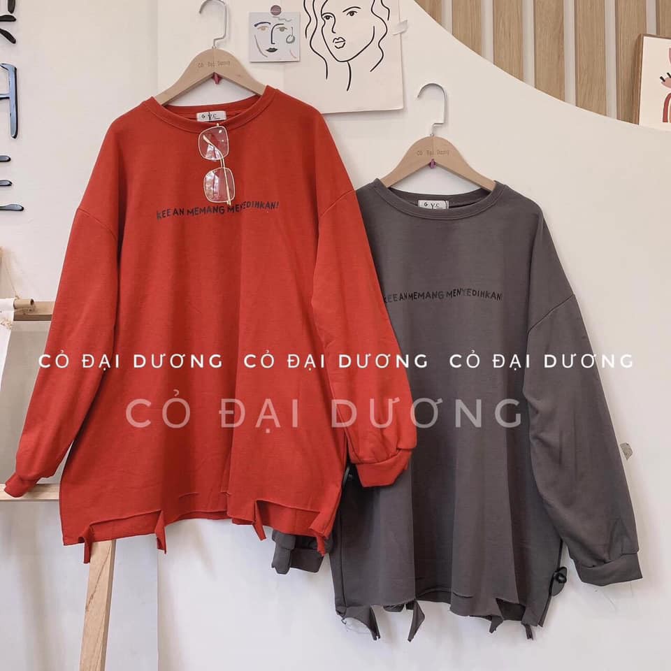 áo thun thu đông dài tay mẫu chữ KEEAN