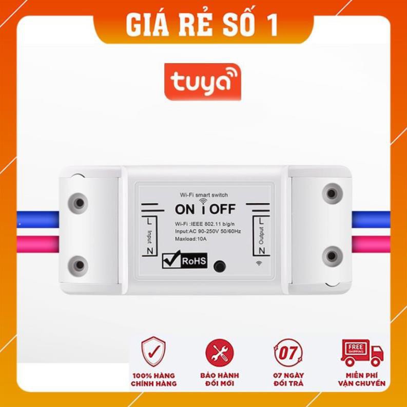 Công Tắc Wifi Tuya Basic - Điều Khiển Từ Xa Smarthome - Bản Quốc Tế