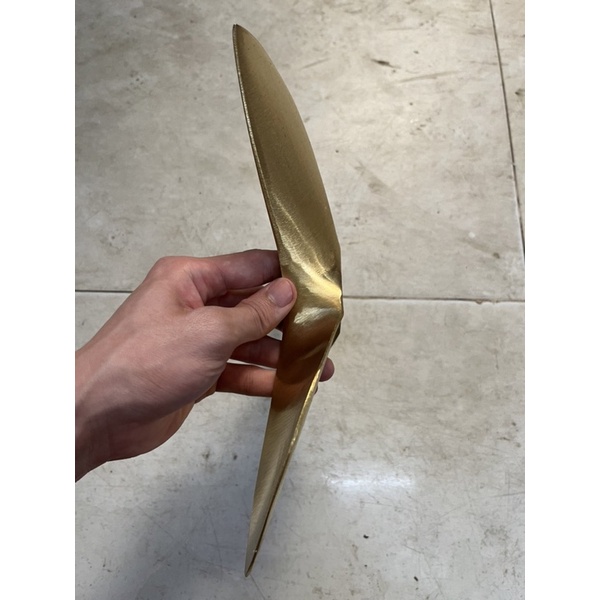 Chân vịt đồng thau máy xe 3t72 chân vịt 3 cánh thau lỗ ren 16mm, 18mm 3 máy piston 72mm