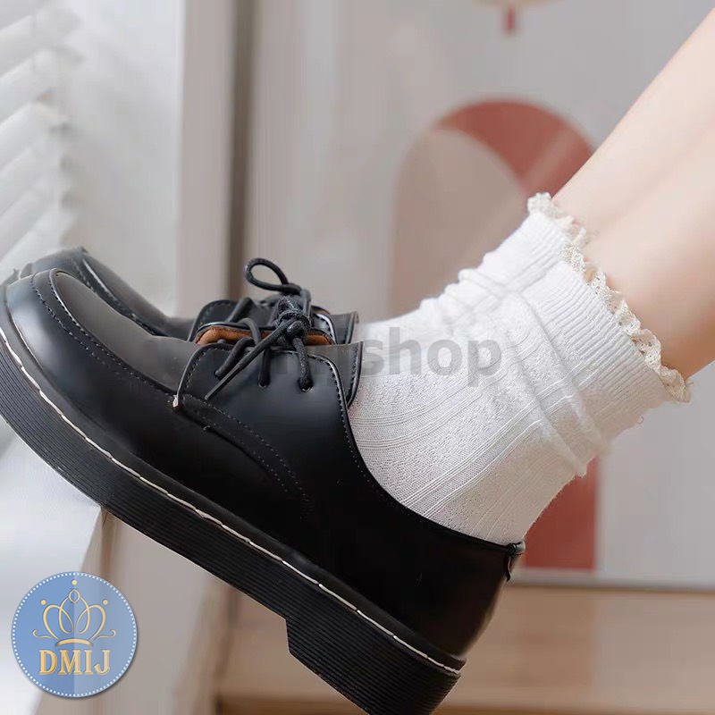 Tất bèo nữ cổ thấp phong cách công chúa nhiều màu đáng yêu [ TẤT CÔNG CHÚA ] [ MÃ A502 ]