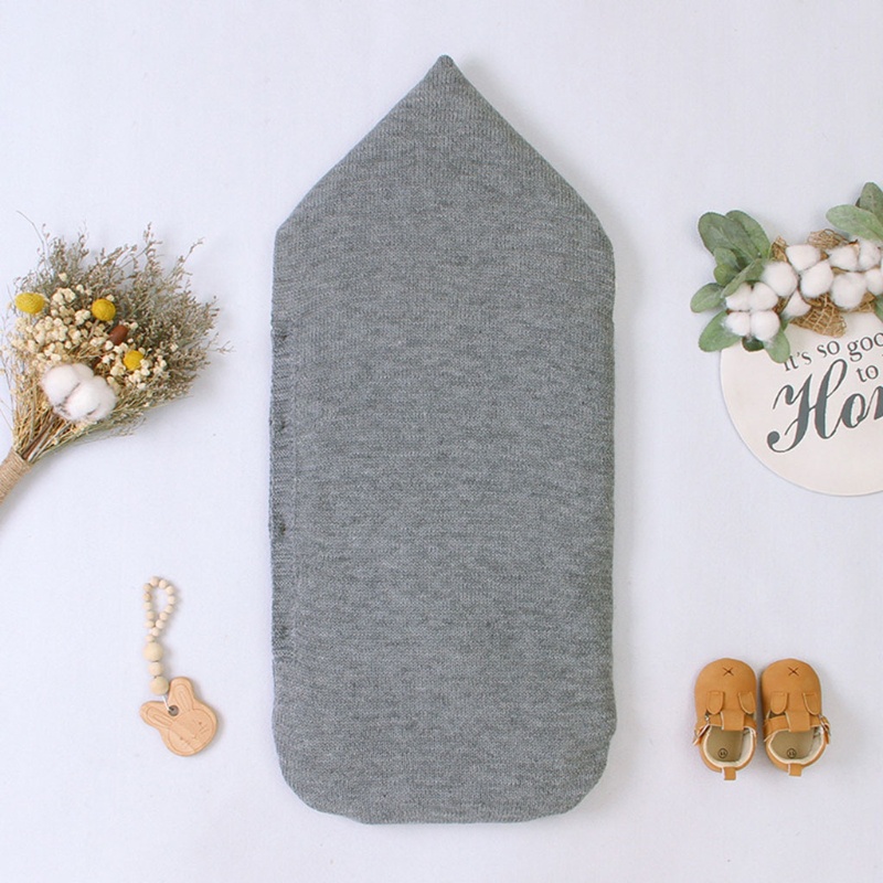 Túi Ngủ Dệt Kim Giữ Ấm Chân Gắn Xe Đẩy Em Bé