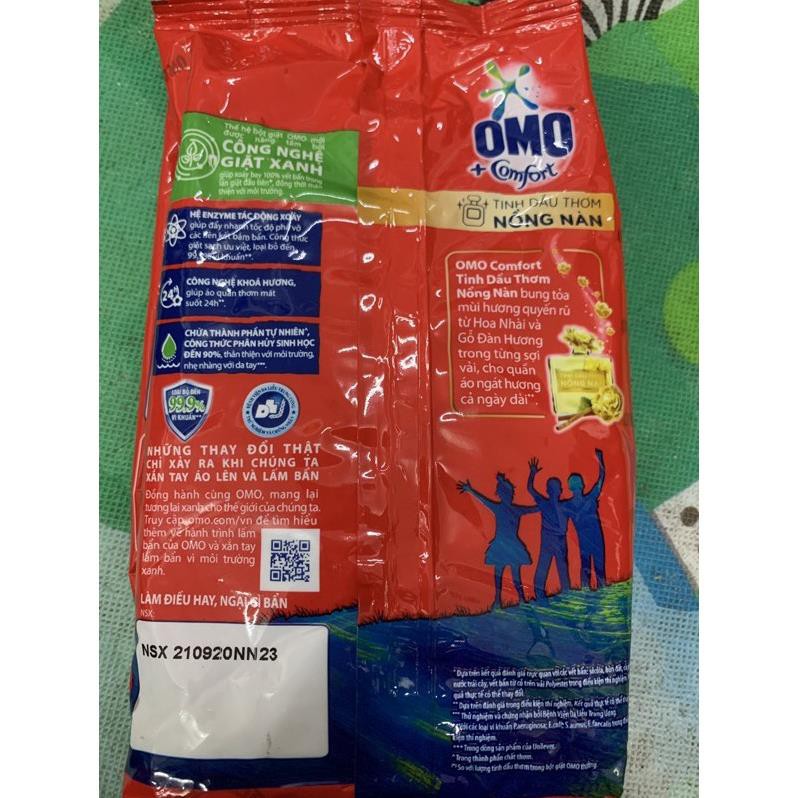 Bột giặt OMO comfort tinh dầu thơm 360g