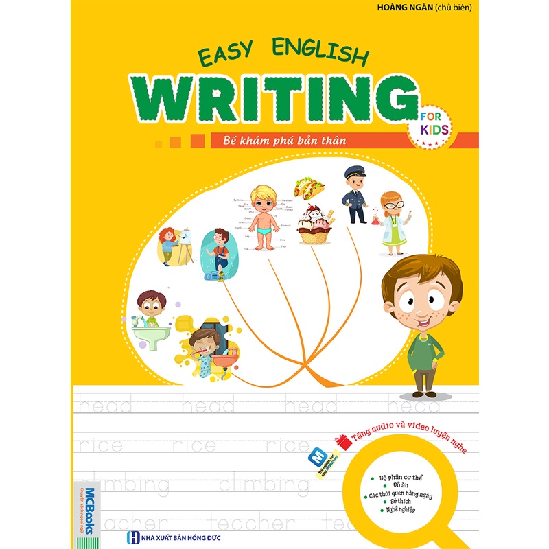 Sách - Combo Easy English Writing For Kids Vừa Học Vừa Chơi Cho Bé Từ 0 - 6 Tuổi