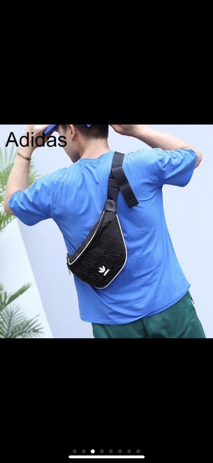 Túi đeo chéo, bao bụng Adidas 3D